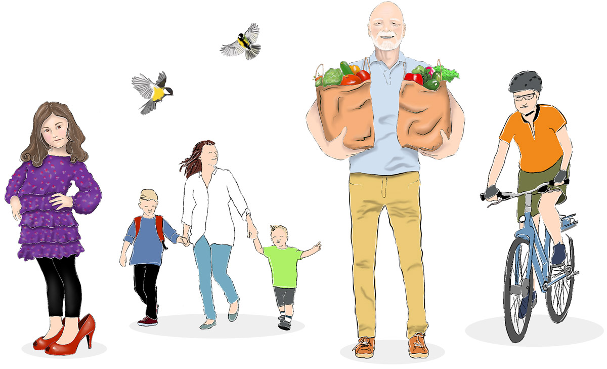 Illustration Menschen