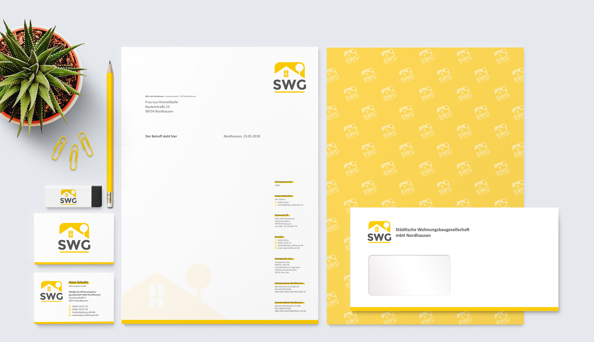 Corporate Design Geschäftsausstattung