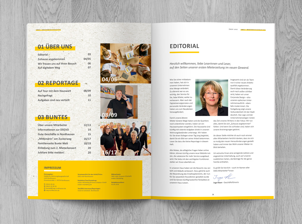 Mieterordner neu gestaltet