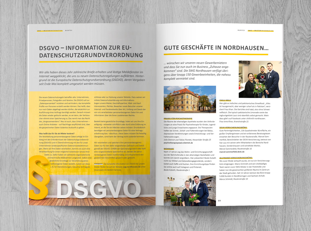 Mieterordner neu gestaltet