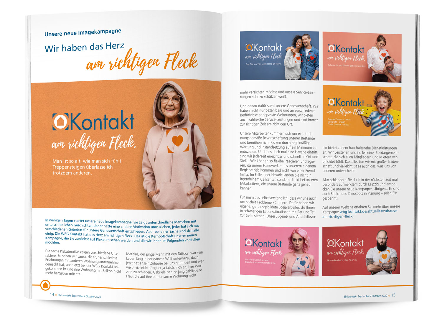 neue Website für Wohnungsgesellschaft