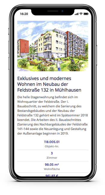 Landingpage zu Baumaßnahmen