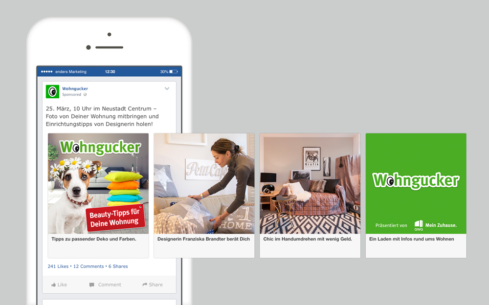 Werbung auf Facebook